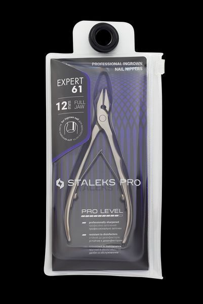 Кусачки&nbsp;професійні для врослого нігтя Staleks PRO EXPERT 61 12 мм 22927 фото