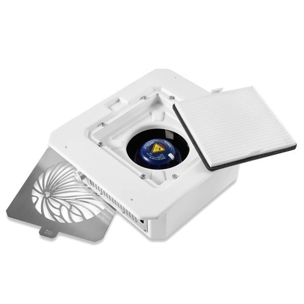 Вбудована витяжка для манікюру з HEPA фільтром Microstop Prof White 28479 фото