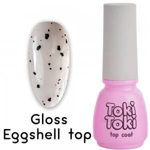 Топ без липкого слоя Toki Toki Gloss Eggshel Top 5 мл 25210 фото