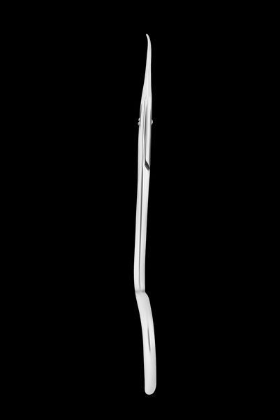 Ножницы для кутикулы профессиональные с крючком Staleks Pro Exclusive 21 Type 1 (Magnolia) 22943 фото