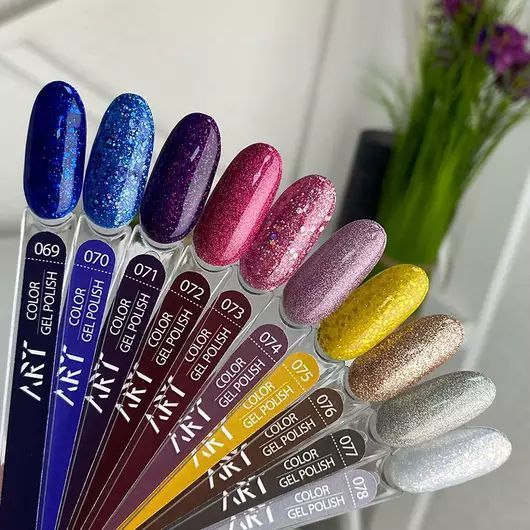 Гель-лак для нігтів ART Gel Polish №078, 6 мл 27286 фото