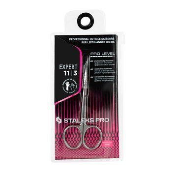 Ножницы маникюрные для кутикулы для левши Staleks Pro EXPERT 11 TYPE 3 (23 мм) 22948 фото