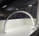 LED лампа арка безтіньова настільна біла 23479 фото 3