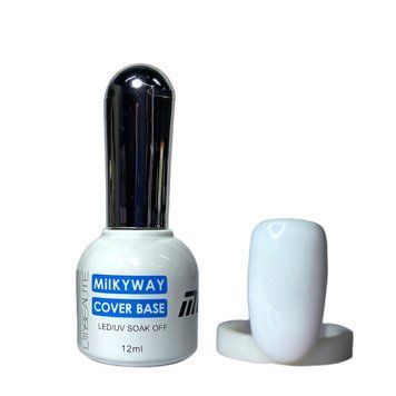 База молочная для ногтей Lilly Beaute Milkyway Cover Base №2, 12 мл 20449 фото