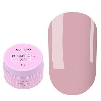 Гель для ногтей Builder Gel Komilfo 005, 15 г 27839 фото