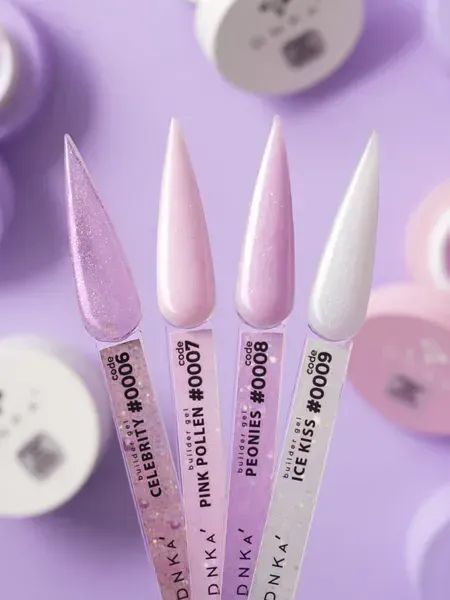 Гель для ногтей DNKa Builder Gel #0008 Peonies 15 мл 27151 фото