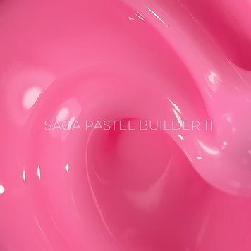 Гель для наращивания ногтей Saga Professional Builder Gel Pastel Color №11,15 мл 26725 фото