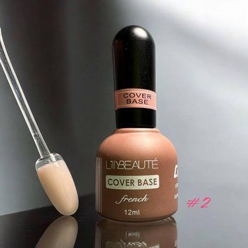 База каучуковая Lilly Beaute French Cover Base 002, 12 мл 23582 фото