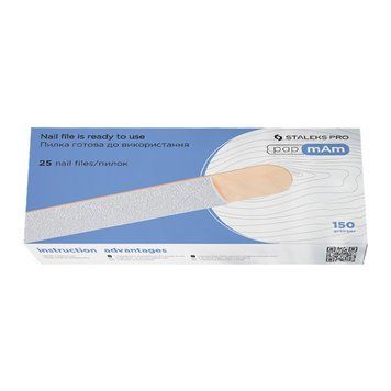 Сменные файлы на деревянной основе 25 шт 150 грит Staleks PRO EXPERT 22 25752 фото