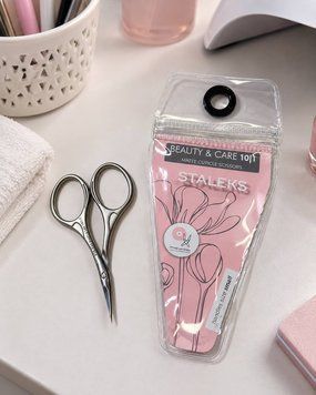 Ножницы для кутикулы STALEKS BEAUTY & CARE 10 TYPE 1, матовые 28775 фото
