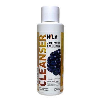 Средство для снятия липкого слоя Nila Cleanser, ежевика, 100 мл 20272 фото