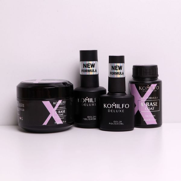 База для гель лаку Komilfo X-Base Coat New Formula, 15 мл 27890 фото