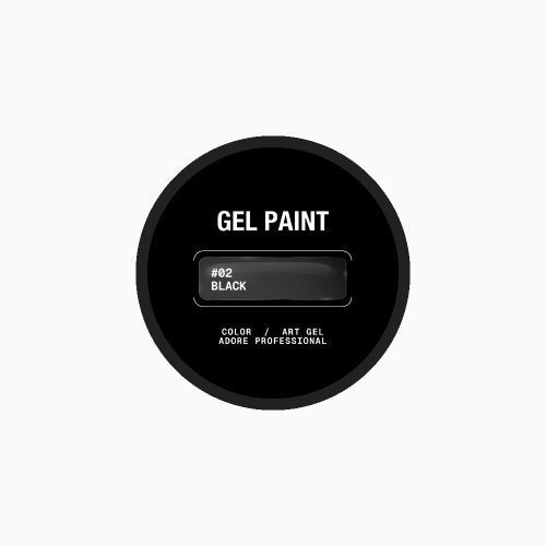 Гель-краска ADORE GEL PAINT No02, 5 МЛ 27514 фото
