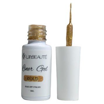 Гель-лайнер для ногтей Lilly Beaute Liner gel 5 мл золото 23578 фото